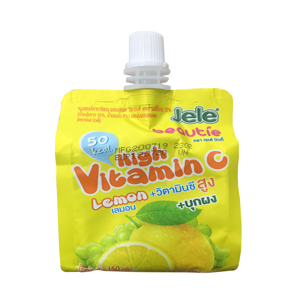 Nước ép trái cây thạch Jele vitamin C chanh 150g