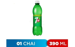 Nước giải khát có gas 7 Up chai 390ml