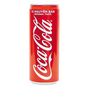 Nước giải khát Coca Cola sleek can 330ml