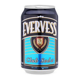 Nước giải khát Evervess Soda Lon 330 ml