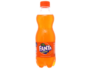 Nước giải khát hương cam Fanta chai 390ml