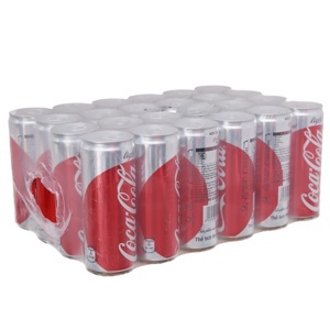 Nước giải khát không đường Coca Cola light thùng 24 lon x 330ml