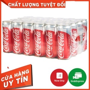 Nước giải khát không đường Coca Cola light thùng 24 lon x 330ml