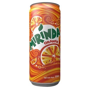 Nước giải khát Mirinda Cam Lon 330 ml