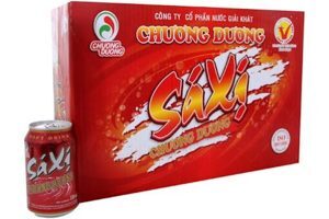 Nước giải khát Sá xị Chương Dương thùng 24 lon 330ml