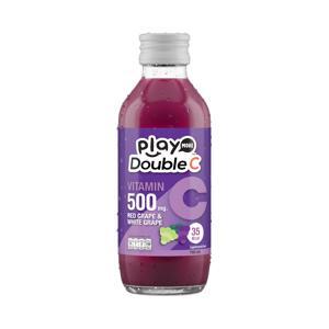 Nước giải khát vị nho đỏ và nho trắng PlayMore Double C chai 160ml