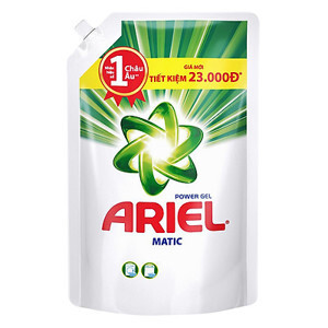 Nước giặt Ariel Power Gel túi 1.44L/1.6L