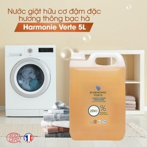 Nước giặt hữu cơ đậm đặc hương thông bạc hà Harmonie Verte 5l