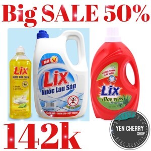 Nước giặt Lix 4kg