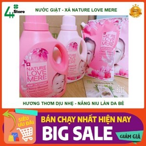 Nước giặt Nature Love Mere Hàn 1800ml