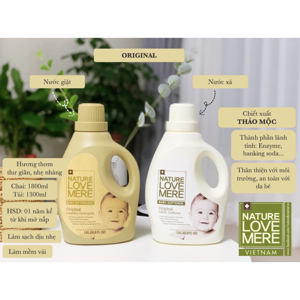 Nước giặt Nature Love Mere Hàn 1800ml