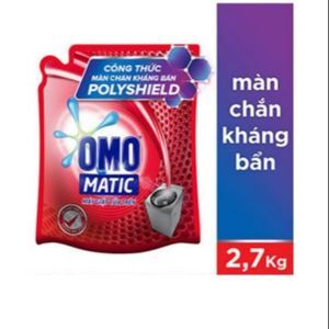 Nước giặt Omo Matic túi cửa trên 2.7kg