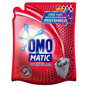 Nước giặt Omo Matic túi cửa trên 2.7kg