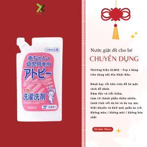 Nước giặt quần áo dành cho người làm việc Elmie chai 800ml