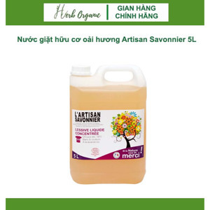Nước giặt sinh học đậm đặc oải hương Artisan Savonnier 5L