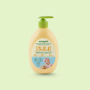 Nước giặt sinh học enzyco lên men từ dứa và bồ hòn hương cam 1.8L