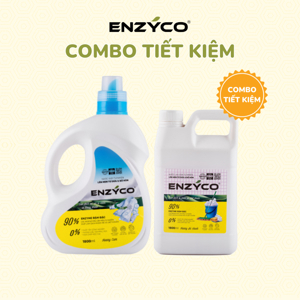 Nước giặt sinh học enzyco lên men từ dứa và bồ hòn hương cam 1.8L