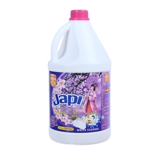 Nước giặt xả Japi hương hoa anh đào trắng 3.5L