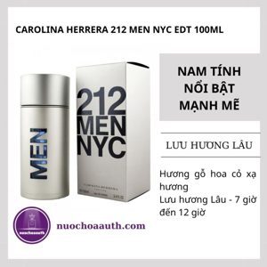 Nước Hoa 212 Men NYC - Eau De Toilette 100ml