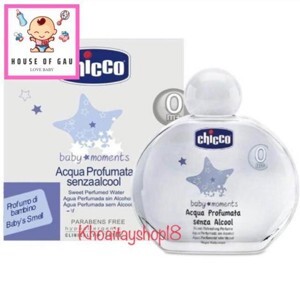 Nước hoa hương tự nhiên 0M+ Chicco 114254