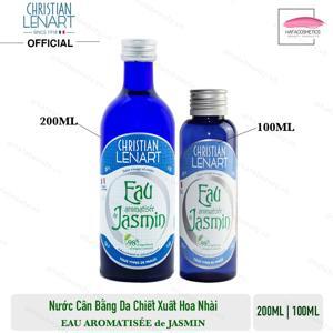 Nước hoa hồng chiết xuất hoa nhài Christian Lénart Eau Aromatisée de Jasmin 200ml