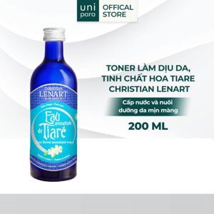 Nước hoa hồng chiết xuất hoa Tiare Christian Lénart Eau Aromatisée de Tiaré 200ml