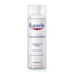 Nước hoa hồng Eucerin Dermatoclean Clarifying Toner - 200ml, cho da nhạy cảm