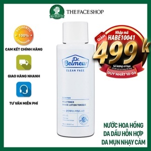 Nước hoa hồng Clean Face Mild Toner