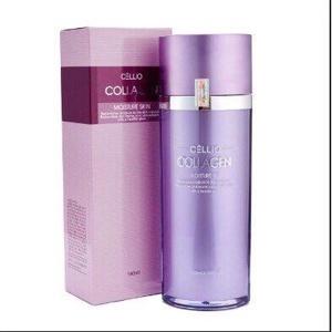 Nước hoa hồng Collagen Cellio Moisture Skin