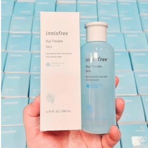 Nước hoa hồng dành cho da mụn Innisfree Jeju Bija Trouble Skin