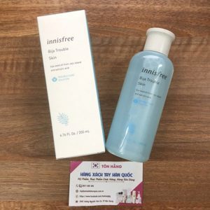 Nước hoa hồng dành cho da mụn Innisfree Jeju Bija Trouble Skin