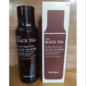 Nước hoa hồng dưỡng ẩm và chống lão hóa trà đen The Black Tea London Classic Toner 180ml