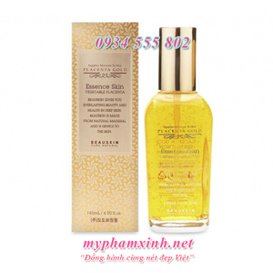 Nước hoa hồng dưỡng trắng da Beauskin Placenta Gold Toner 145ml