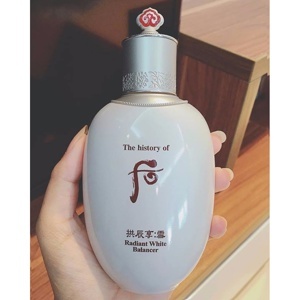 Nước hoa hồng dưỡng trắng da Whoo Radiant White Balancer