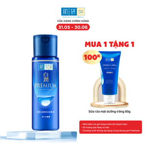 Nước hoa hồng Hada Labo Shirojyun Premium Whitening Lotion 170ml