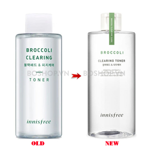 Nước hoa hồng Innisfree Broccoli Clearing Toner