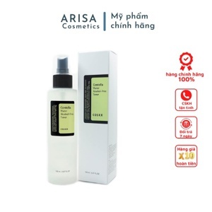 Nước hoa hồng không cồn, dịu nhẹ chiết xuất rau má Cosrx Centella Water Alcohol-Free Toner 150ml