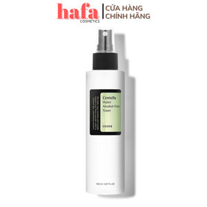 Nước hoa hồng không cồn, dịu nhẹ chiết xuất rau má Cosrx Centella Water Alcohol-Free Toner 150ml