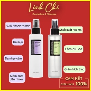 Nước hoa hồng không cồn, dịu nhẹ chiết xuất rau má Cosrx Centella Water Alcohol-Free Toner 150ml