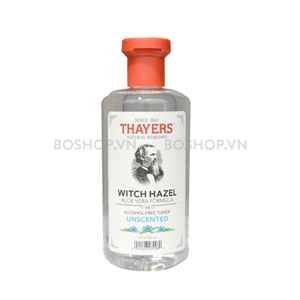 Nước hoa hồng không cồn Thayers Unscented 355ml