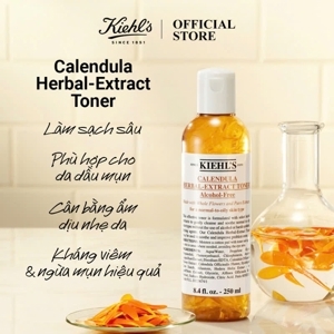 Nước hoa hồng Kiehl’s Calendula Herbal Extract Toner 40ml