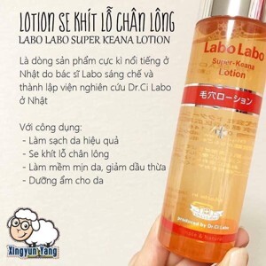 Nước hoa hồng Labo Labo Super Keana Lotion 200ml