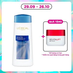 Nước hoa hồng làm sáng da L'OREALWhite Perfect 200