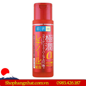 Nước hoa hồng Lotion Hadalabo alpha nhật bản chuyên cho da lão hóa