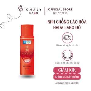 Nước hoa hồng Lotion Hadalabo alpha nhật bản chuyên cho da lão hóa