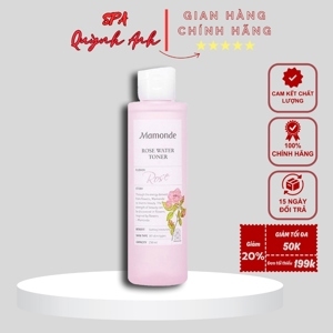 Nước hoa hồng mamonde rose water toner 250ml