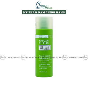 Nước hoa hồng nguồn gốc thiên nhiên Paula’s Choice Earth Sourced Purely Natural Refreshing Toner 148ml