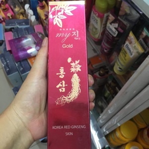 Nước hoa hồng sâm My Jin Gold 130ml