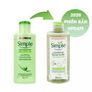 Nước hoa hồng Simple Kind To Skin Smoothing Facial Toner