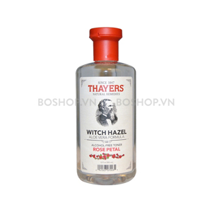 Nước hoa hồng Thayers Alcohol Free Witch Hazel Toner - 355ml